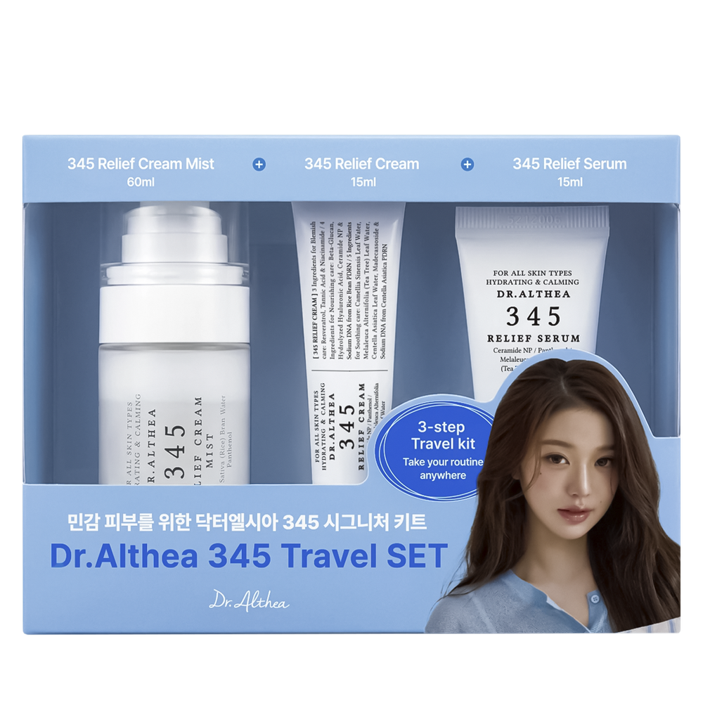 DR.ALTHEA 345 Relief Travel Kit, 60+15+15 ml.