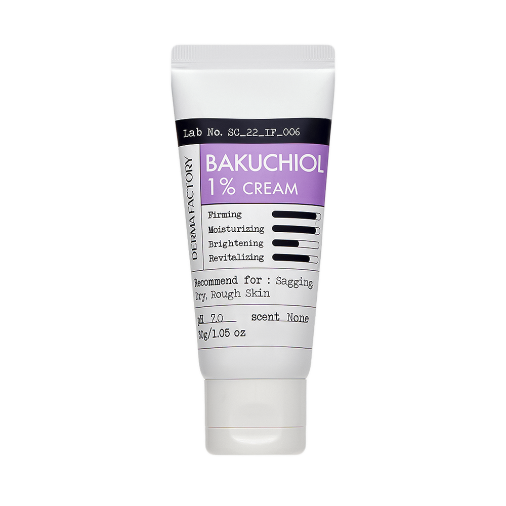 DERMA FACTORY Bakuchiol 1% Cream, 30 ml.