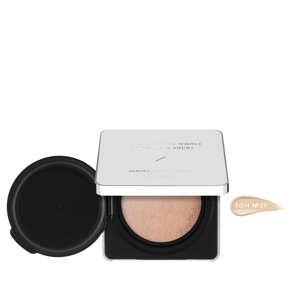 Dr. Althea Aurora Cover Cushion SPF50+ PA +++ (ТОН №21 светлый беж с розоватым подтоном)