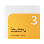 Пэды для сияния кожи с ниацинамидом Numbuzin No.3 Radiance Glowing Jumbo Essence Pad