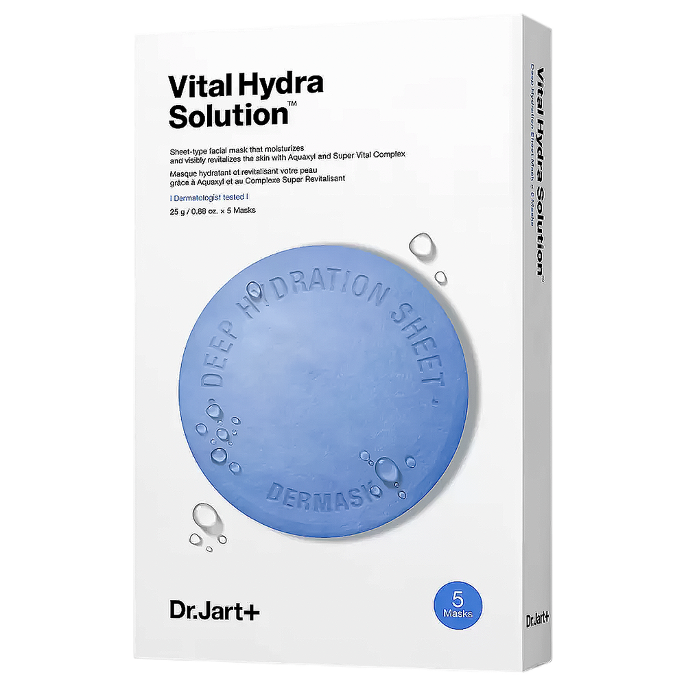 Тканевая маска для интенсивного увлажнения Dr.Jart+ Vital Hydra Solution