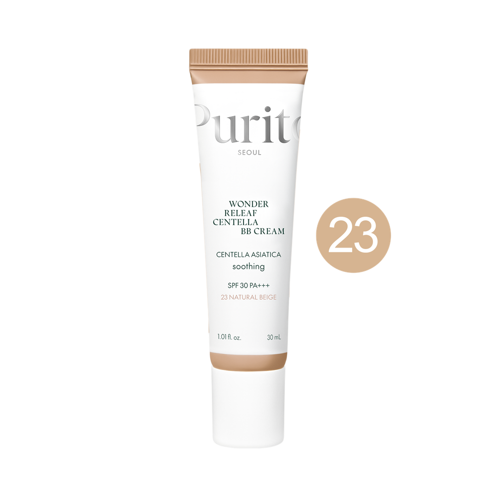 PURITO Seoul Wonder Relief Centella BB Cream SPF30 PA+++ 23 Natural Beige, 30 ml.