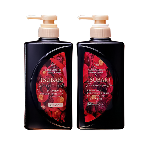 SHISEIDO TSUBAKI Premium EX Intensive Repair Shampoo & Conditioner Set