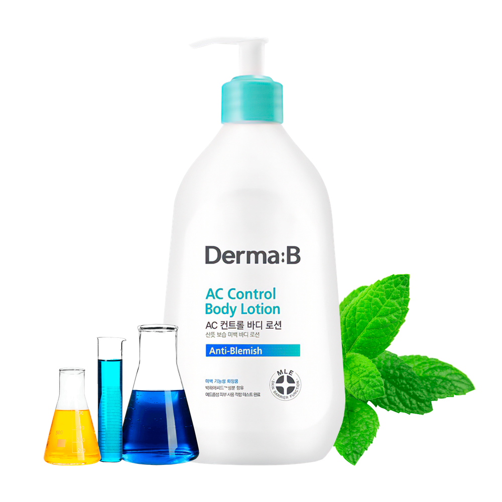 Ламеллярный лосьон для тела против акне Derma:B AC Control Body Lotion