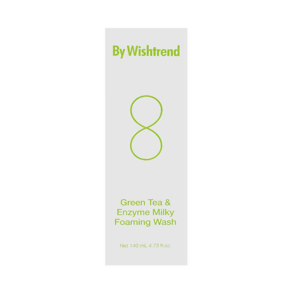 By Wishtrend Green Tea & Enzyme Milky Foaming Wash