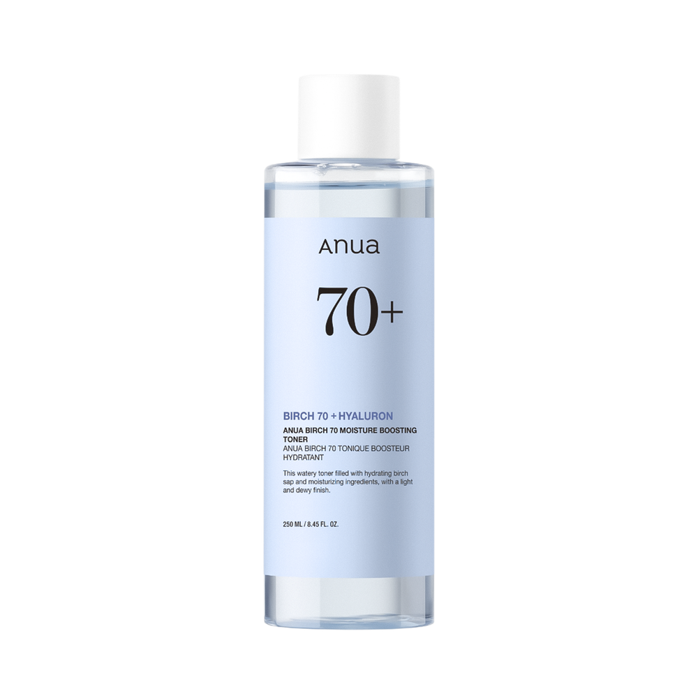 ANUA Birch 70 + Hyaluron Boosting Toner Moisture, 250 ml.