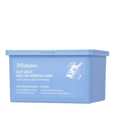 JMSOLUTION Daily Quick Multi Hya Waterfull Mask, 30 шт.