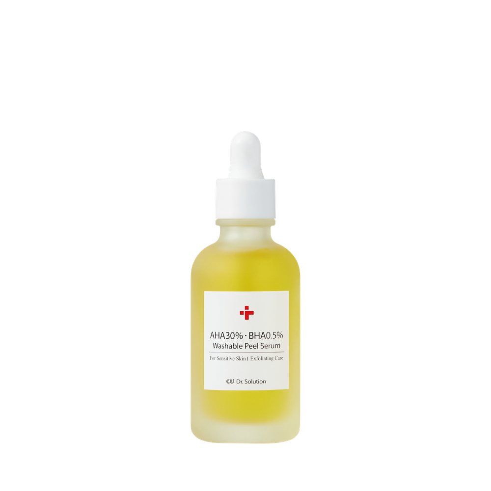 CUSKIN – Dr.Solution AHA 30% BHA 0.5% Washable Peel Serum, 50 ml.
