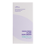 Лёгкое солнцезащитное молочко для проблемной кожи IsNtree Onion Fresh Fluid Sun Cream SPF50 PA++++