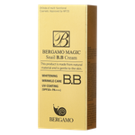 Bergamo BB-крем с муцином улитки Magic Snail BB Cream SPF50+ PA+++