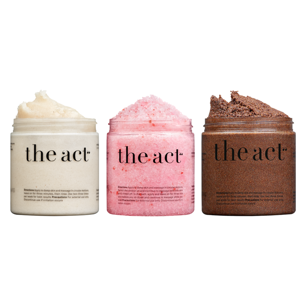 The Act Body Scrub Trio