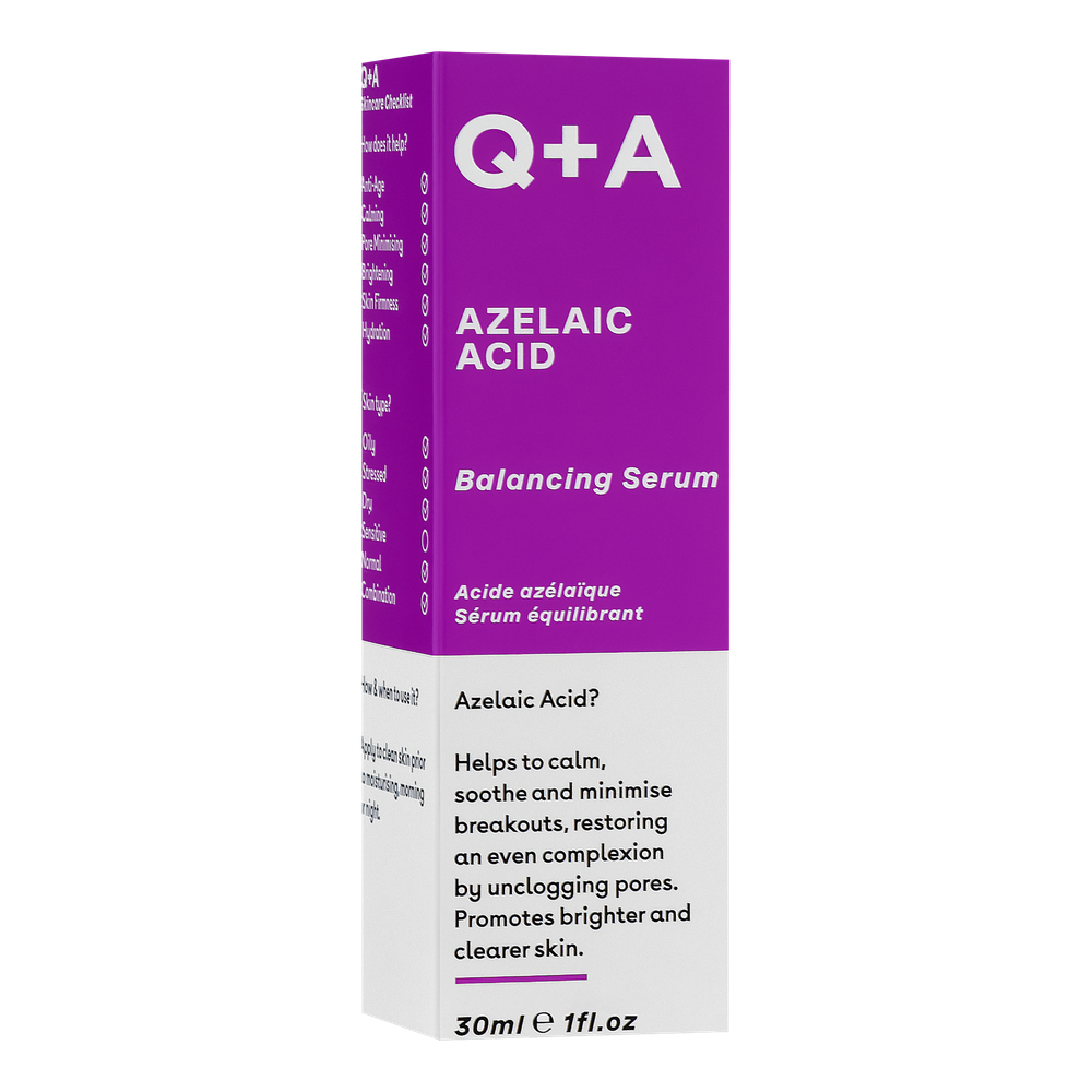 Сыворотка с азелаиновой кислотой Q+A Azelaic Acid Facial Serum 30 ml