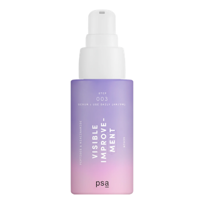 PSA Visible Improvement Peptides & Niacinamide Serum, 30 ml.