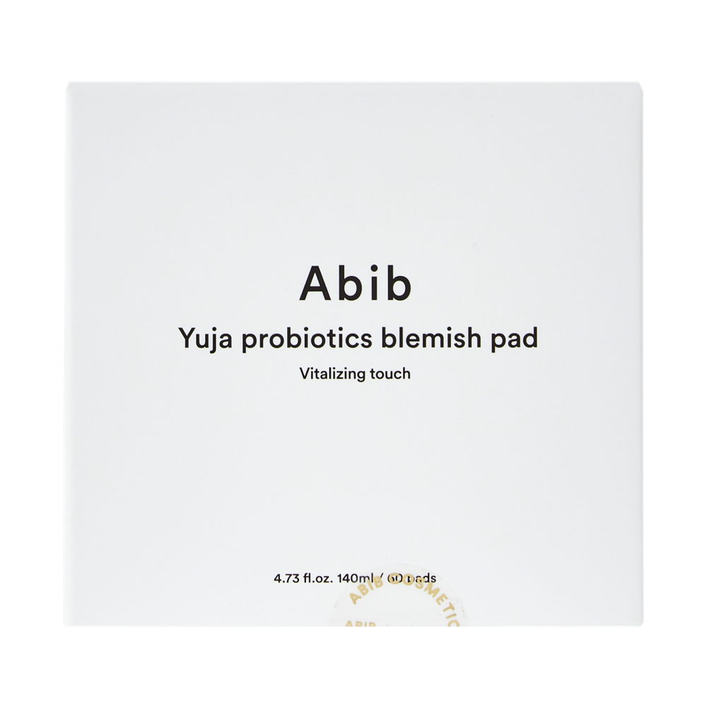 Витаминные тонизирующие пэды с юдзу Abib Yuja Probiotics Blemish Pad