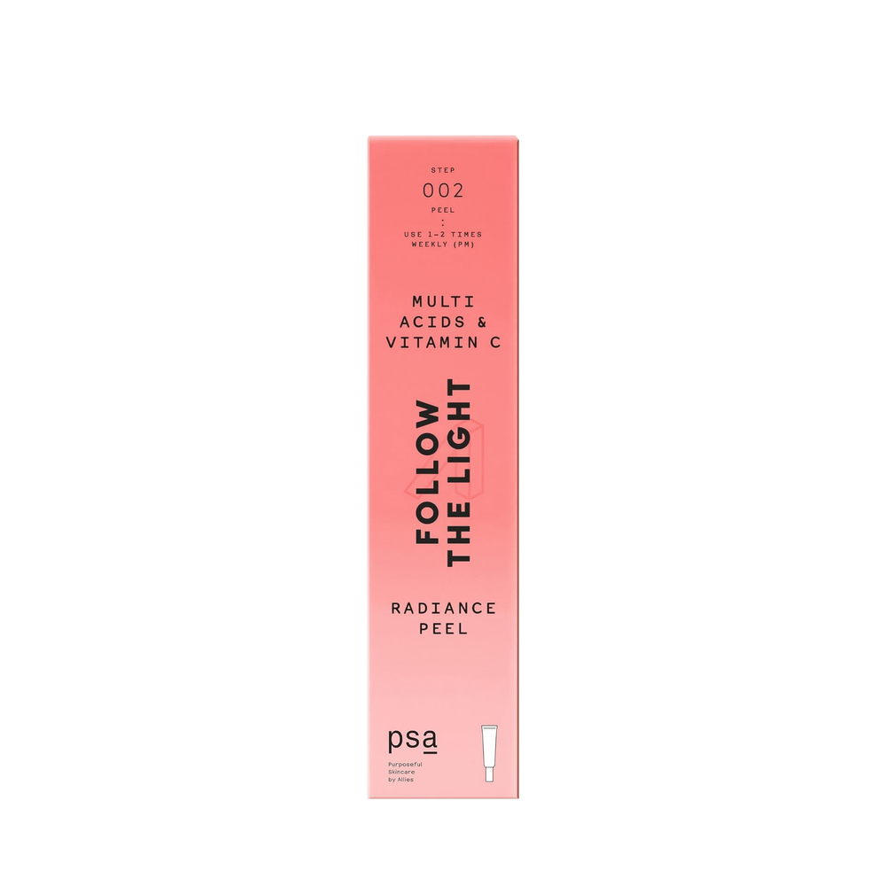 PSA Follow the Light Multi Acids Vitamin C Radiance Peel, 50 ml.