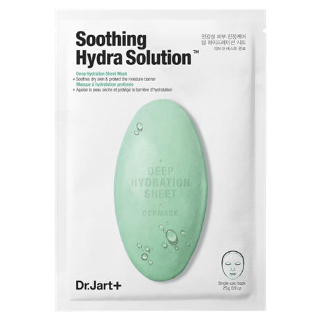 Успокаивающая тканевая маска с алоэ вера Dr.Jart+ Soothing Hydra Solution