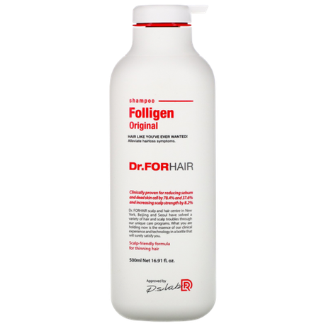 Шампунь с липосомами против выпадения волос Dr.Forhair Folligen Shampoo (500ml)