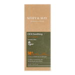 Успокаивающий солнцезащитный крем с центеллой Mary&May CICA Soothing Sun Cream SPF 50+ PA++++