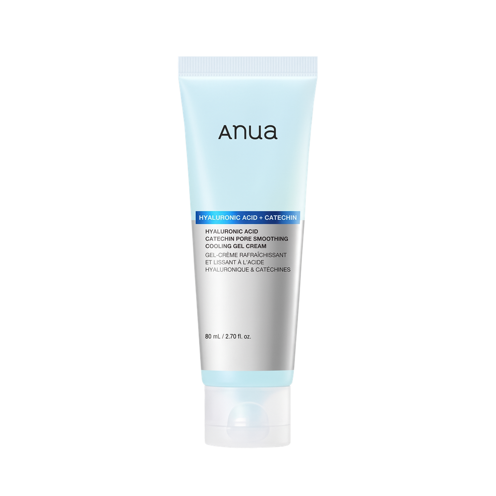 ANUA Hyaluronic Acid + Catechin Pore Smoothing Cooling Gel Cream, 80 ml.