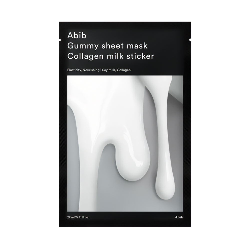 Abib Gummy Sheet Mask Collagen Milk Sticker