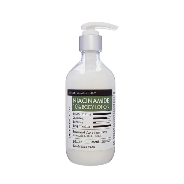 DERMA FACTORY Niacinamide 10% Body Lotion