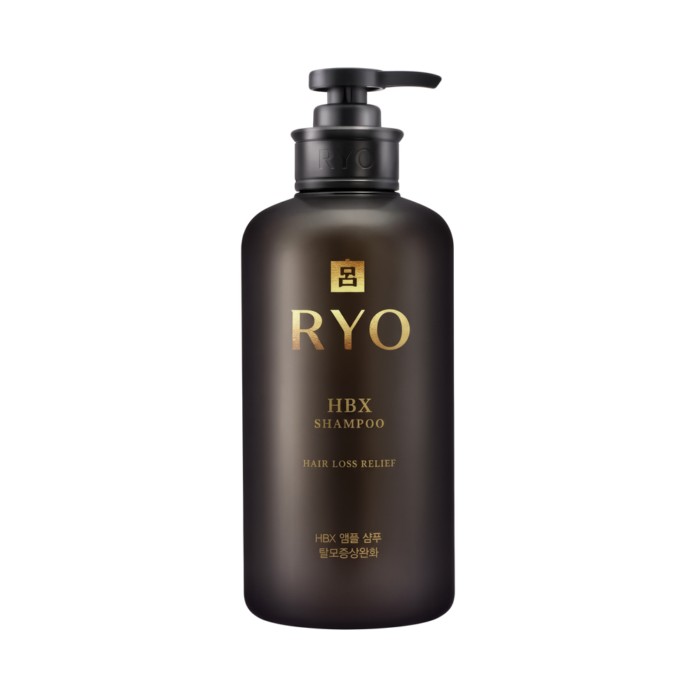 RYO HBX Hair Loss Relief Ampoule Shampoo, 500 ml.