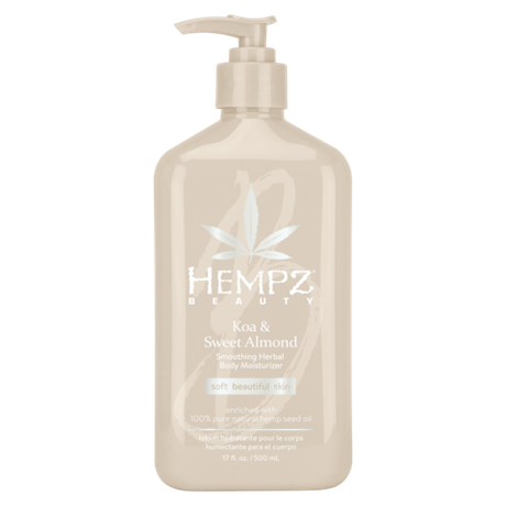 Увлажняющее молочко для тела  Hempz Koa & Sweet Almond Smoothing Herbal Body Moisturizer