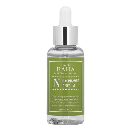 Противовоспалительная сыворотка для жирной кожи Cos De BAHA Niacinamide 10 Serum