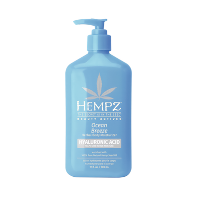 HEMPZ Ocean Breeze Herbal Body Moisturizer, 500 ml.