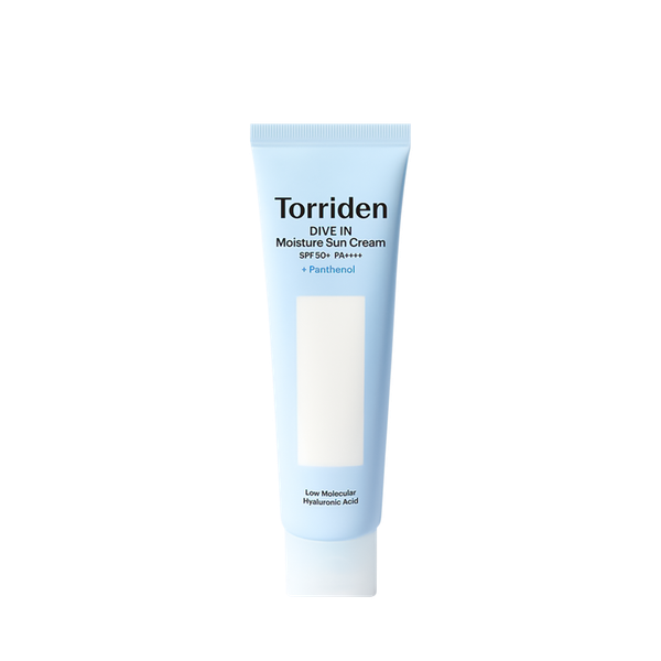Torriden DIVE IN Watery Moisture Sun Cream + Panthenol SPF50+ PA++++