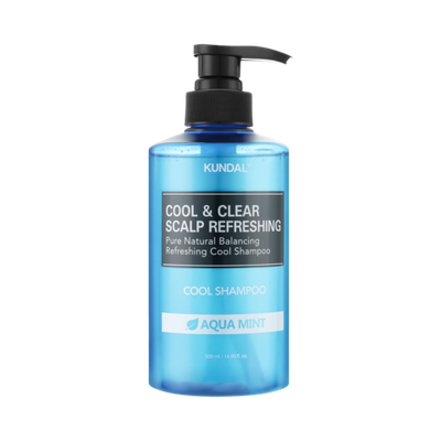 KUNDAL Cool & Clear Scalp Refreshing Cool Shampoo (Aqua Mint)