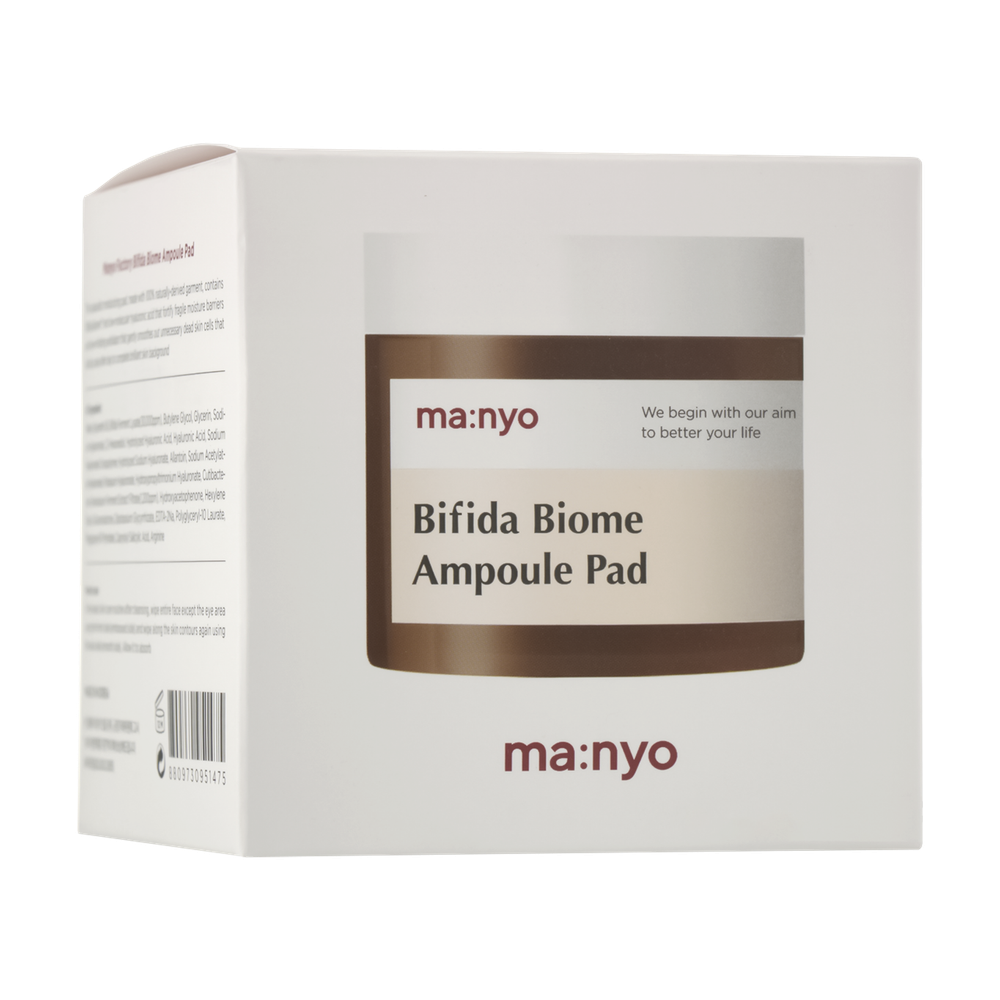 Увлажняющие пэды с бифидокомплексом Manyo Bifida Biome Ampoule Pad