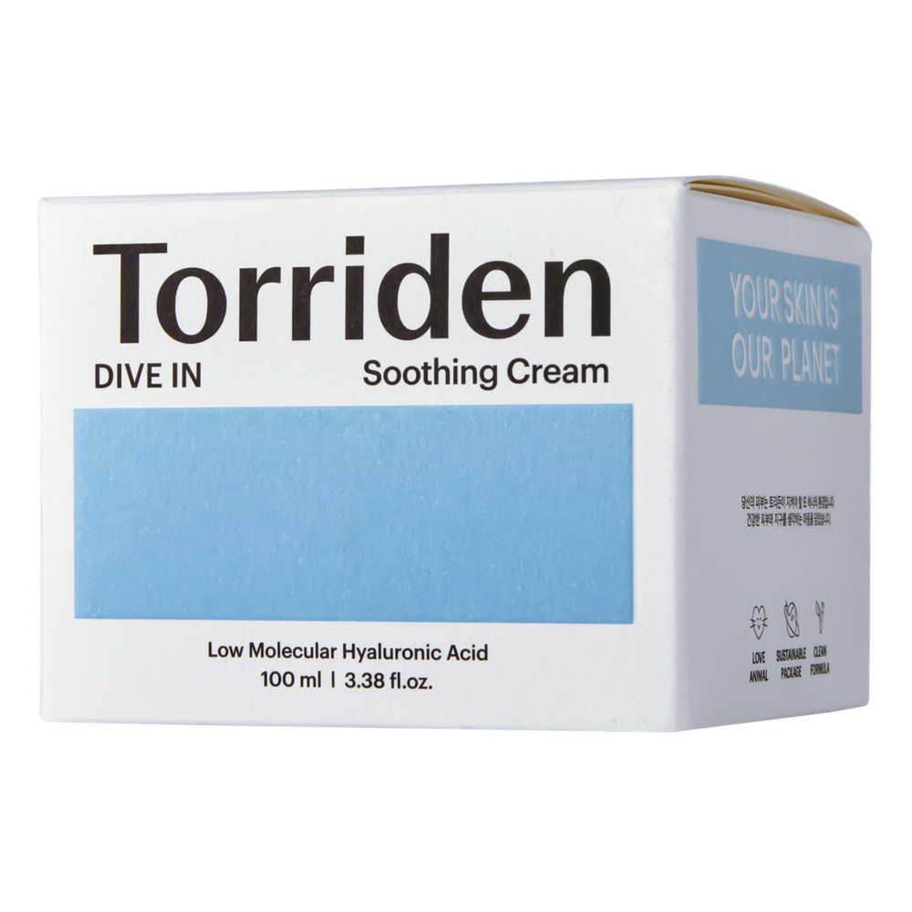 Гиалуроновый крем-антистресс Torriden DIVE IN Low Molecular Hyaluronic Acid Soothing Cream