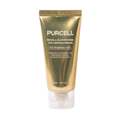 PURCELL 8B/mL L-Glutathione TXA Capsule Cream, 80 ml.