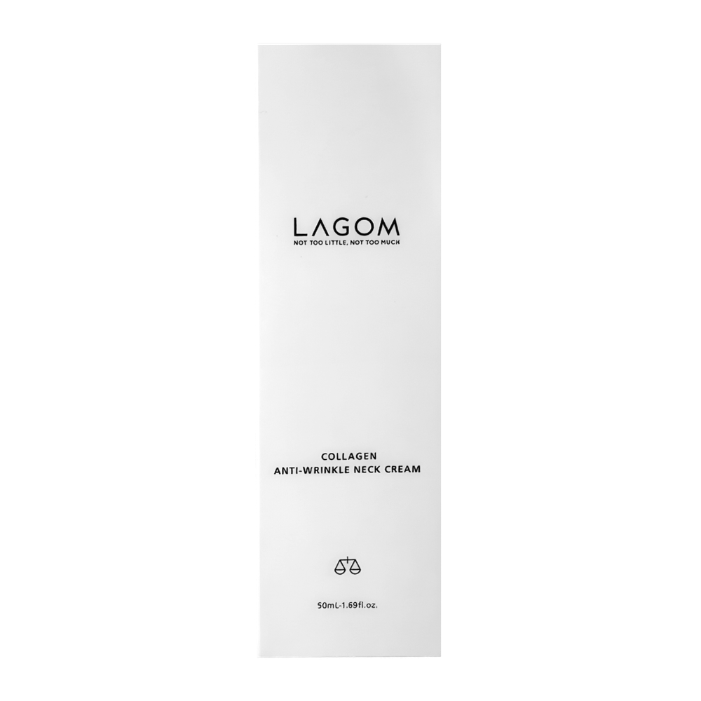 Крем для шеи LAGOM Collagen Anti-Wrinkle Neck Cream