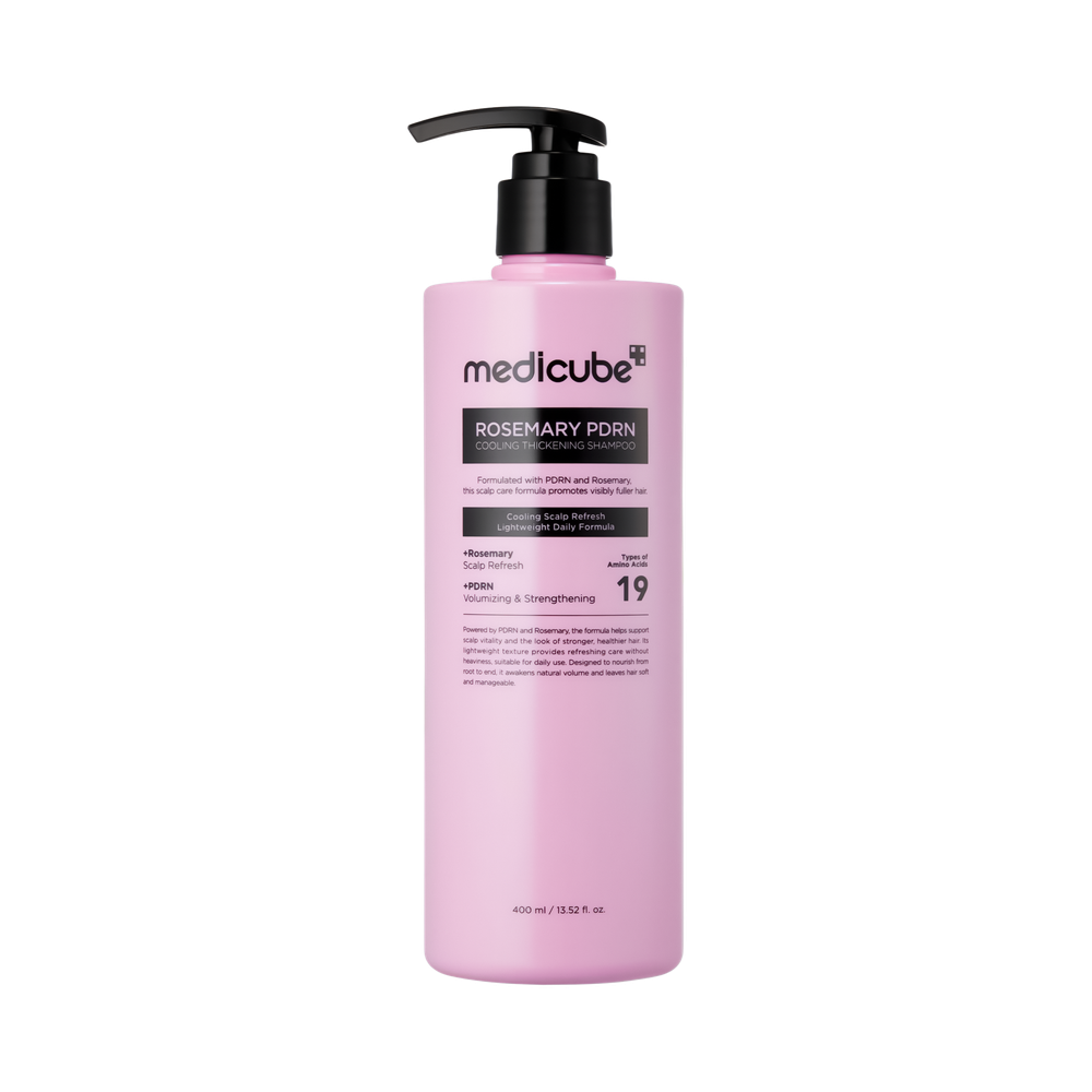 MEDICUBE Rosemary PDRN Cooling Thickening Shampoo, 400 ml.