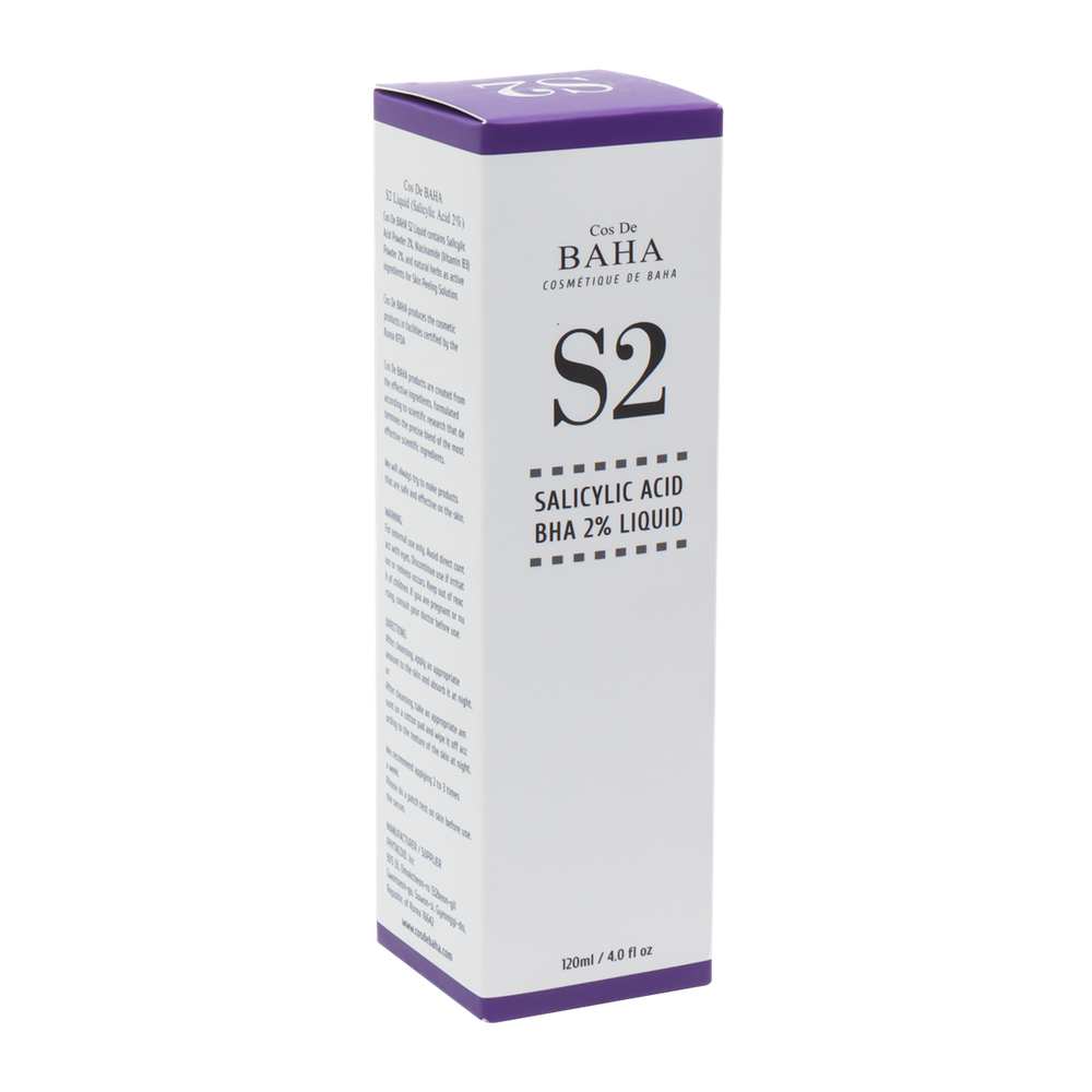 Cos De Baha Salicylic Acid BHA 2% Liquid (120ml)