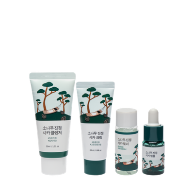 Round Lab Pine Calming Cica Trial Kit