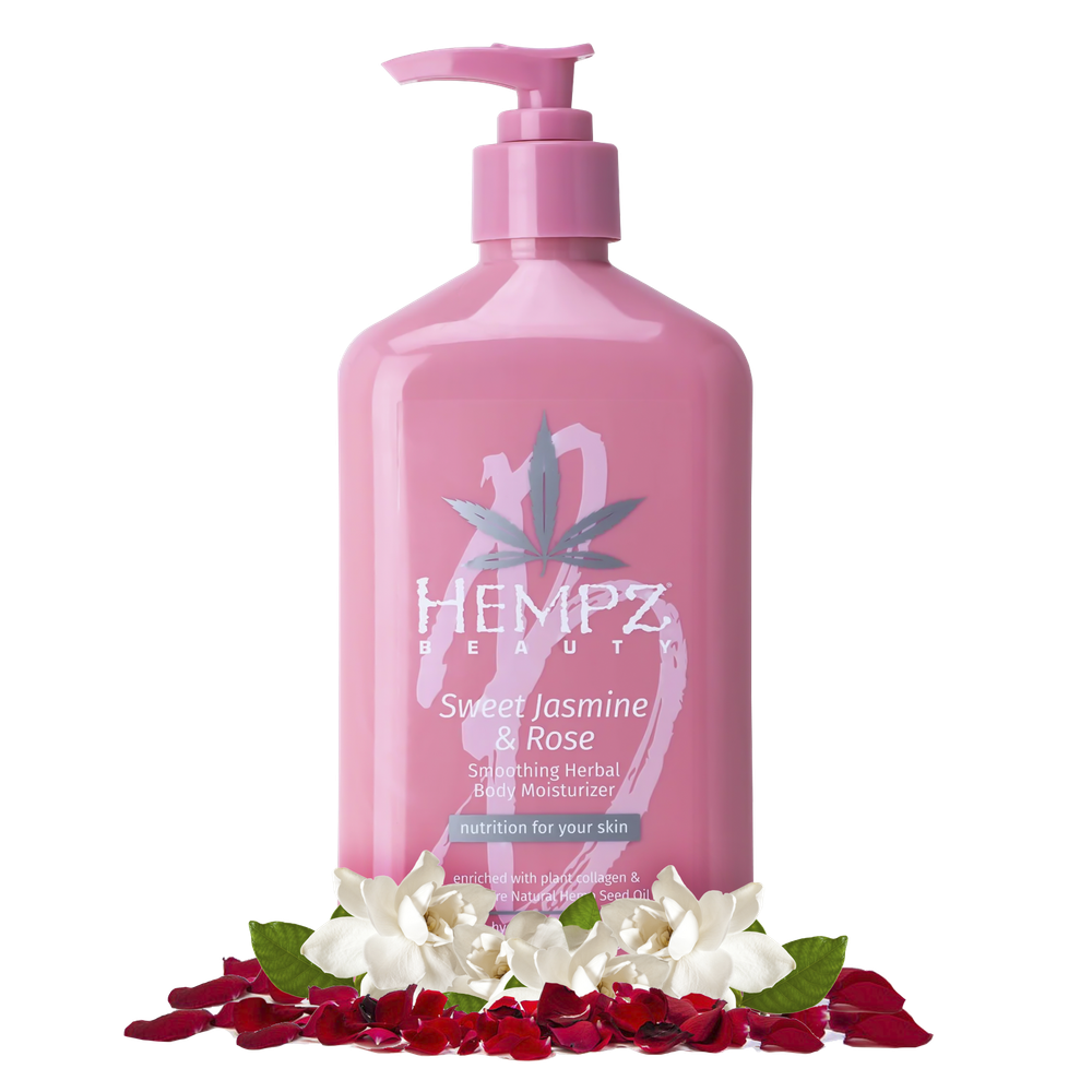 Увлажняющее молочко для тела Hempz Sweet Jasmine & Rose Herbal Body Moisturizer