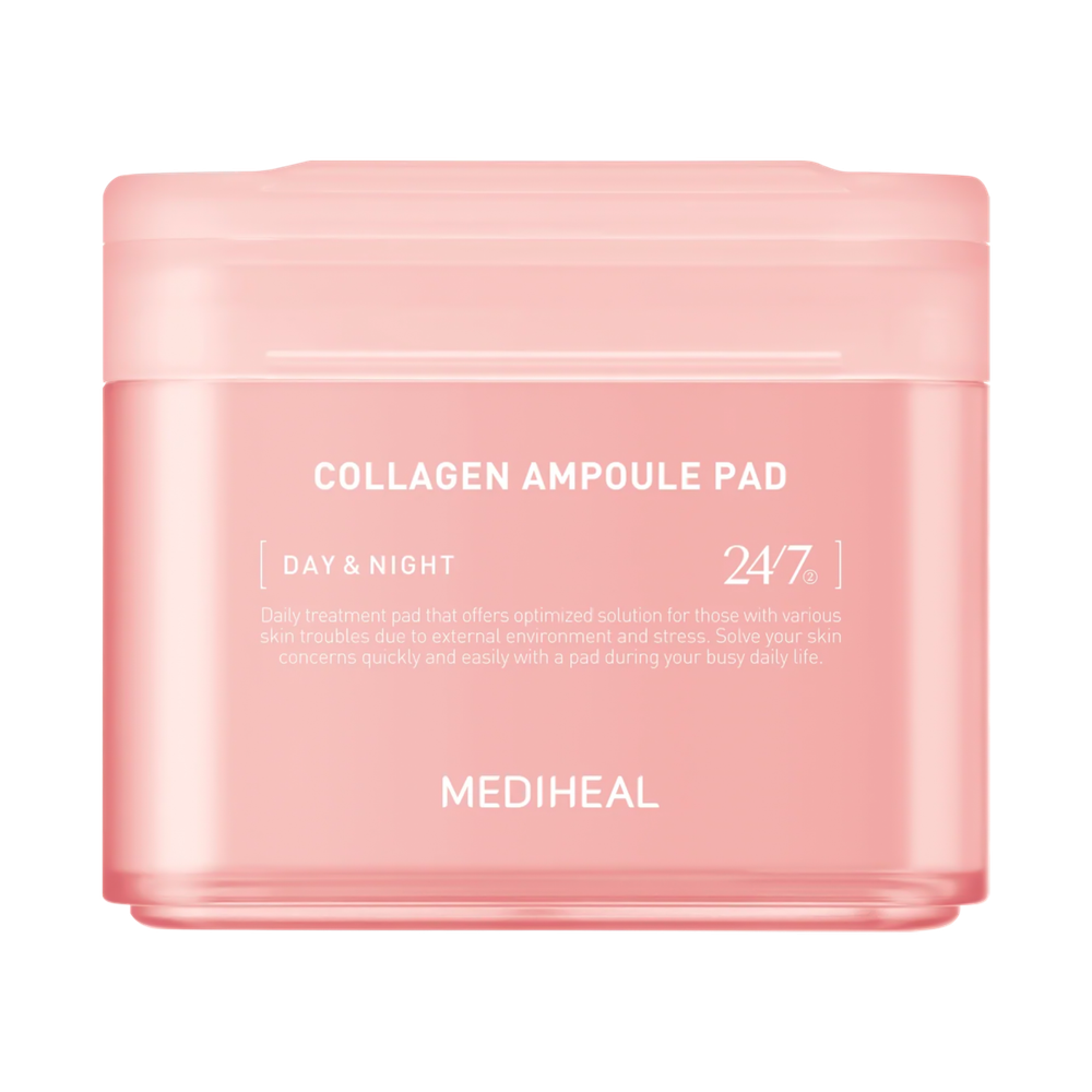 Увлажняющие и подтягивающие тонер- пэды с коллагеном Mediheal Collagen Ampoule Pad