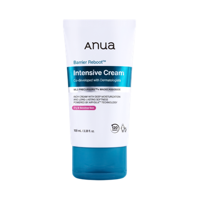 ANUA Barrier Reboot Intensive Cream Dry & Sensitive Skin, 100 ml.