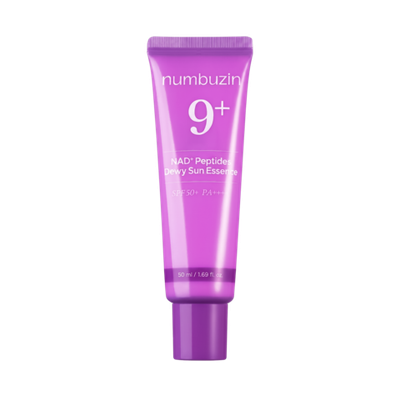 NUMBUZIN 9+ NAD+ Peptides Dewy Sun Essence SPF50+ PA+++, 50 ml.