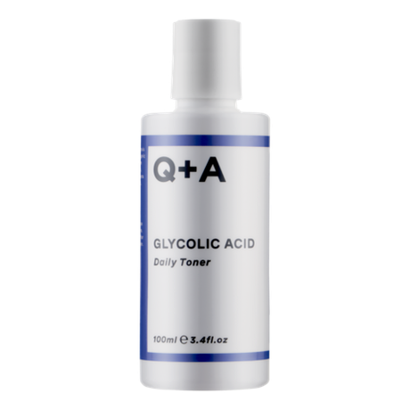 Очищающий тоник для лица с гликолевой кислотой Q+A Glycolic Acid Daily Toner 100ml