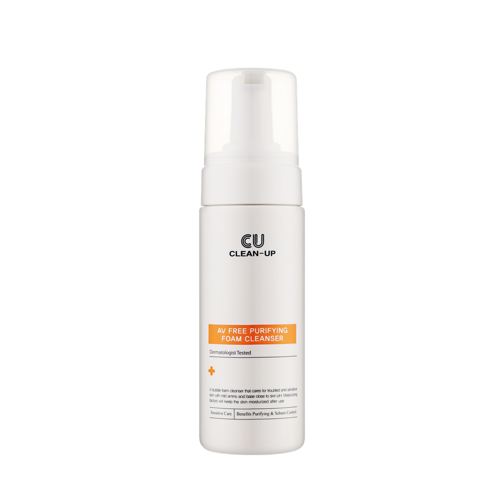 CUSKIN Clean-Up AV Free Clean Foam Cleanser,
