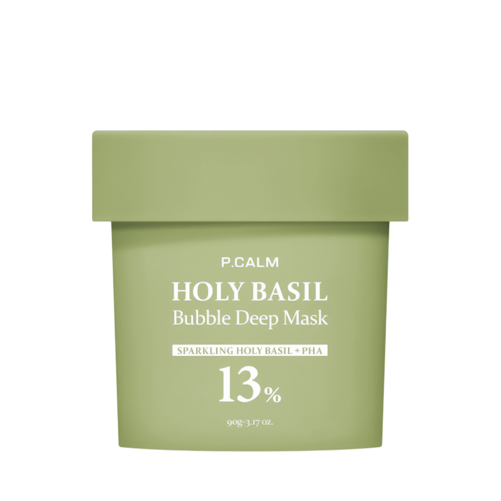 P.CALM Holy Basil Bubble Deep Mask, 90 g.