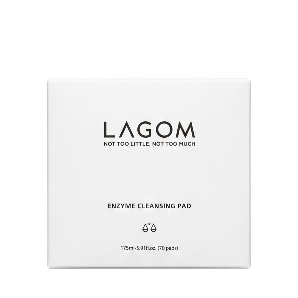 LAGOM Enzyme Cleansing Pad, 175 ml.