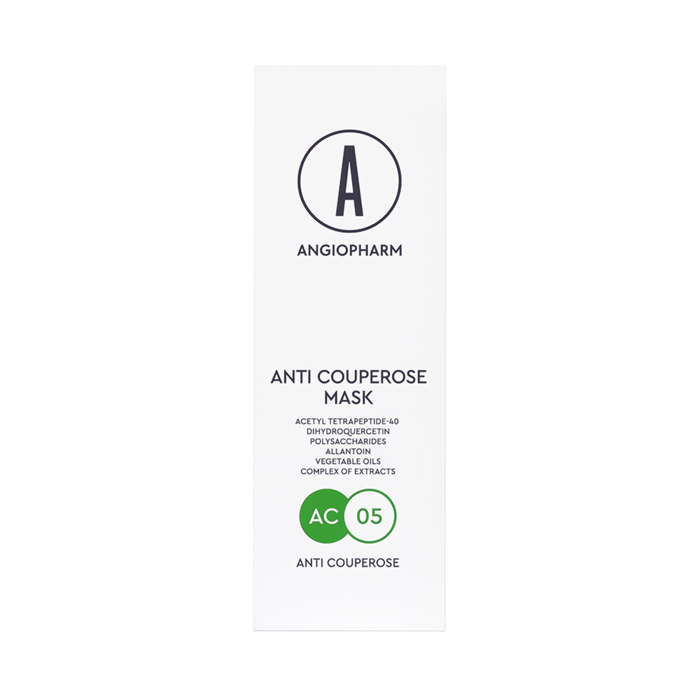 ANGIOPHARM Anti Couperose Mask, 75 ml.