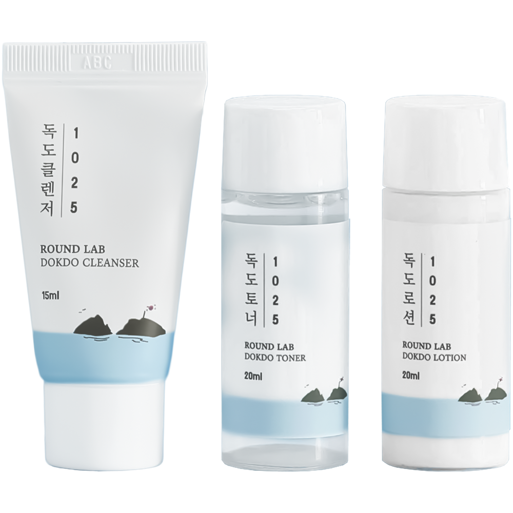 Round lab 1025 Dokdo Deep sea water skin care set mini
