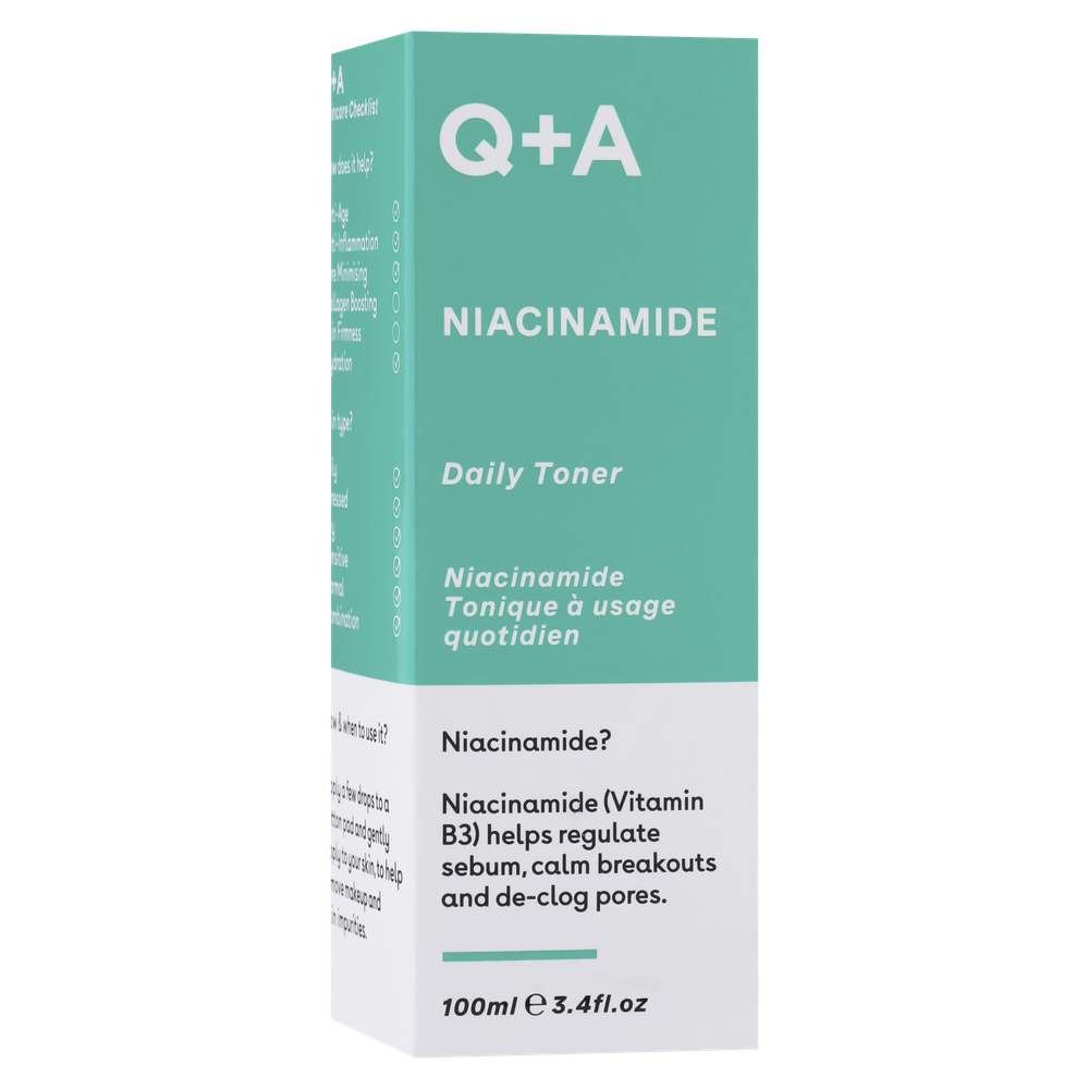 Успокаивающий тонер для лица с ниацинамидом Q+A Niacinamide Daily Toner