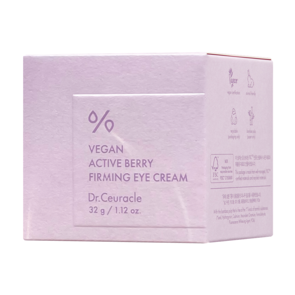 Веганский лифтинг-крем для век с ресвератролом Dr.Ceuracle Vegan Active Berry Firming Eye Cream